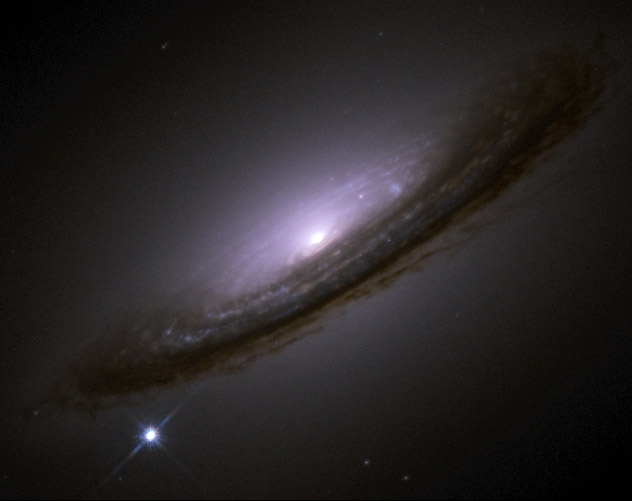 Supernova 1994D, NGC 4526 from Hubble Gallery