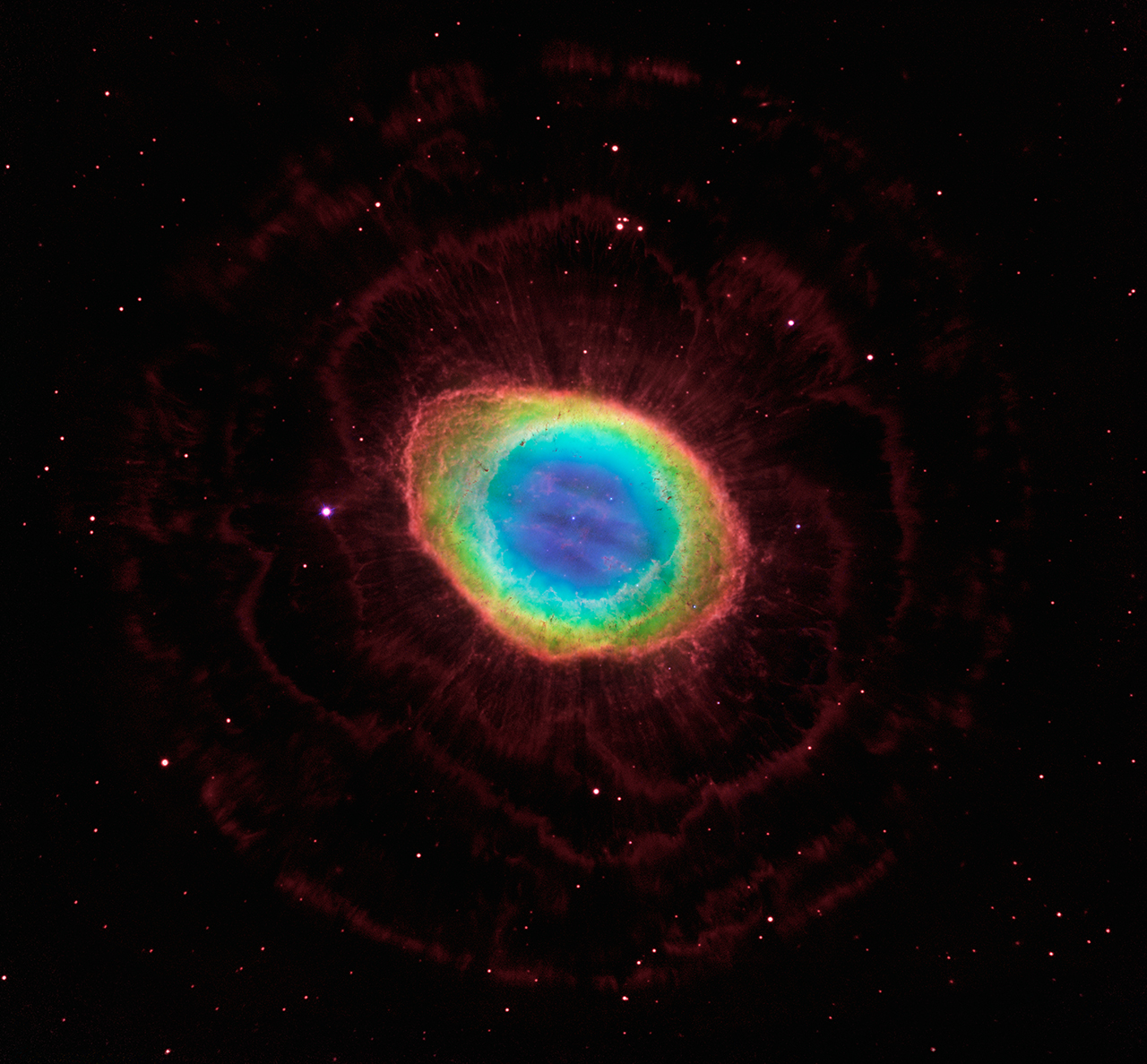 The Ring nebula, M57, NGC 6720, from NASA